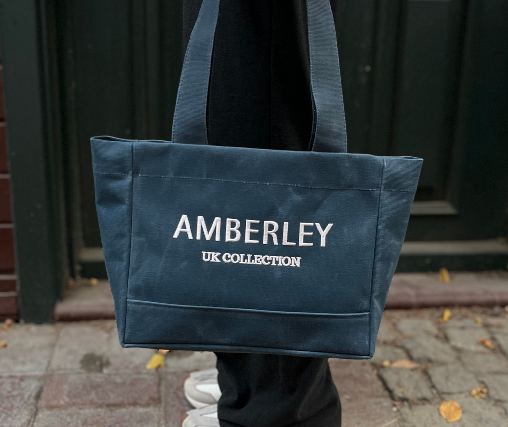 London | Denim Tote Çanta Mini