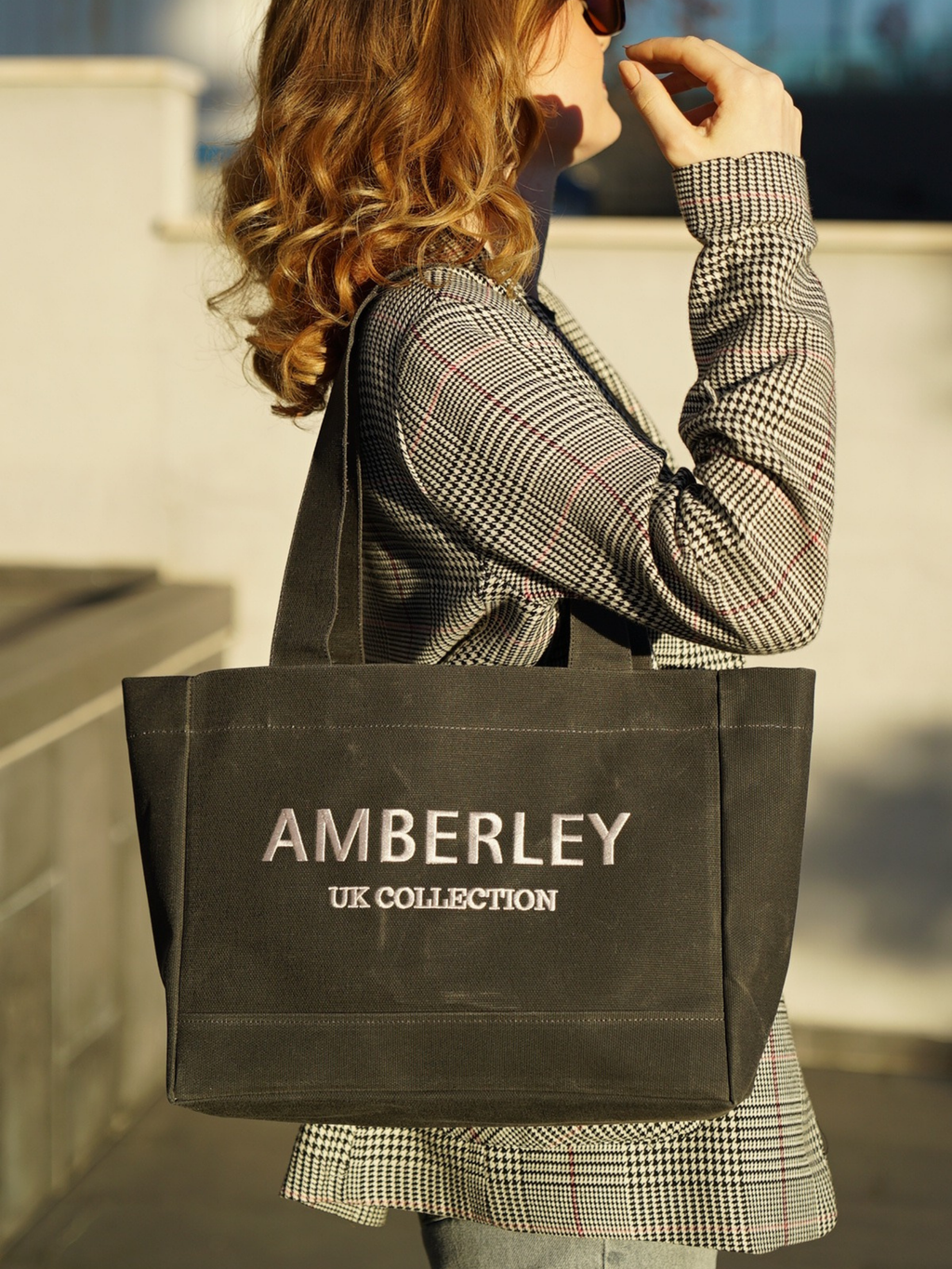 London | Siyah Tote Çanta Maxi