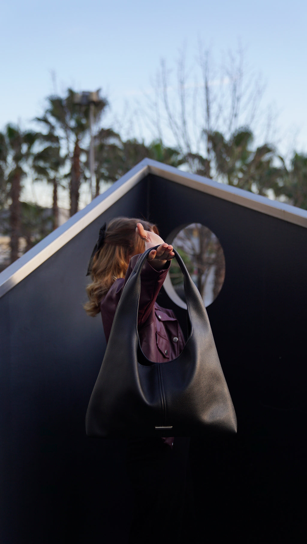 Rome | Siyah Vegan Deri Çanta