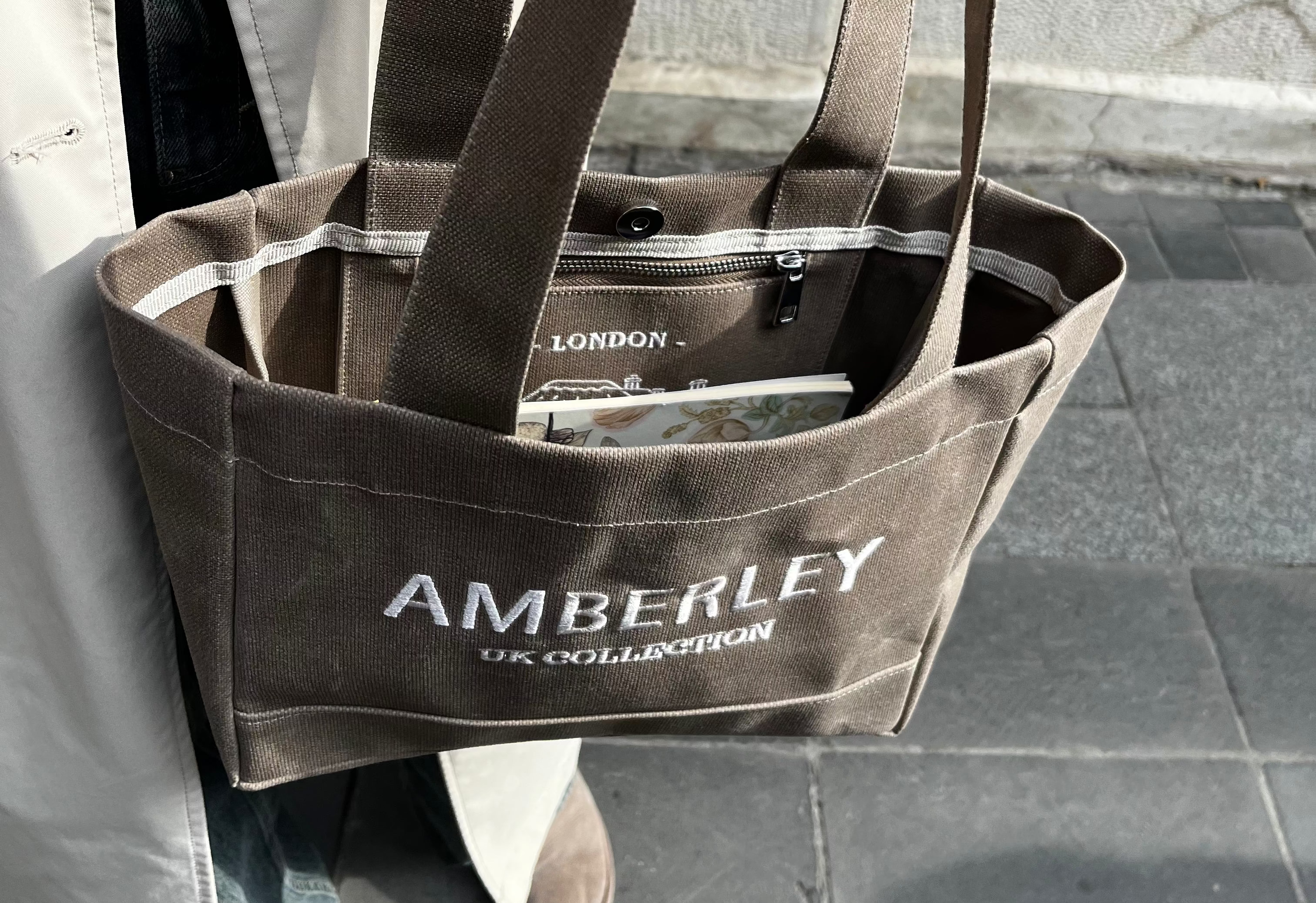 London | Espresso Tote Çanta Mini