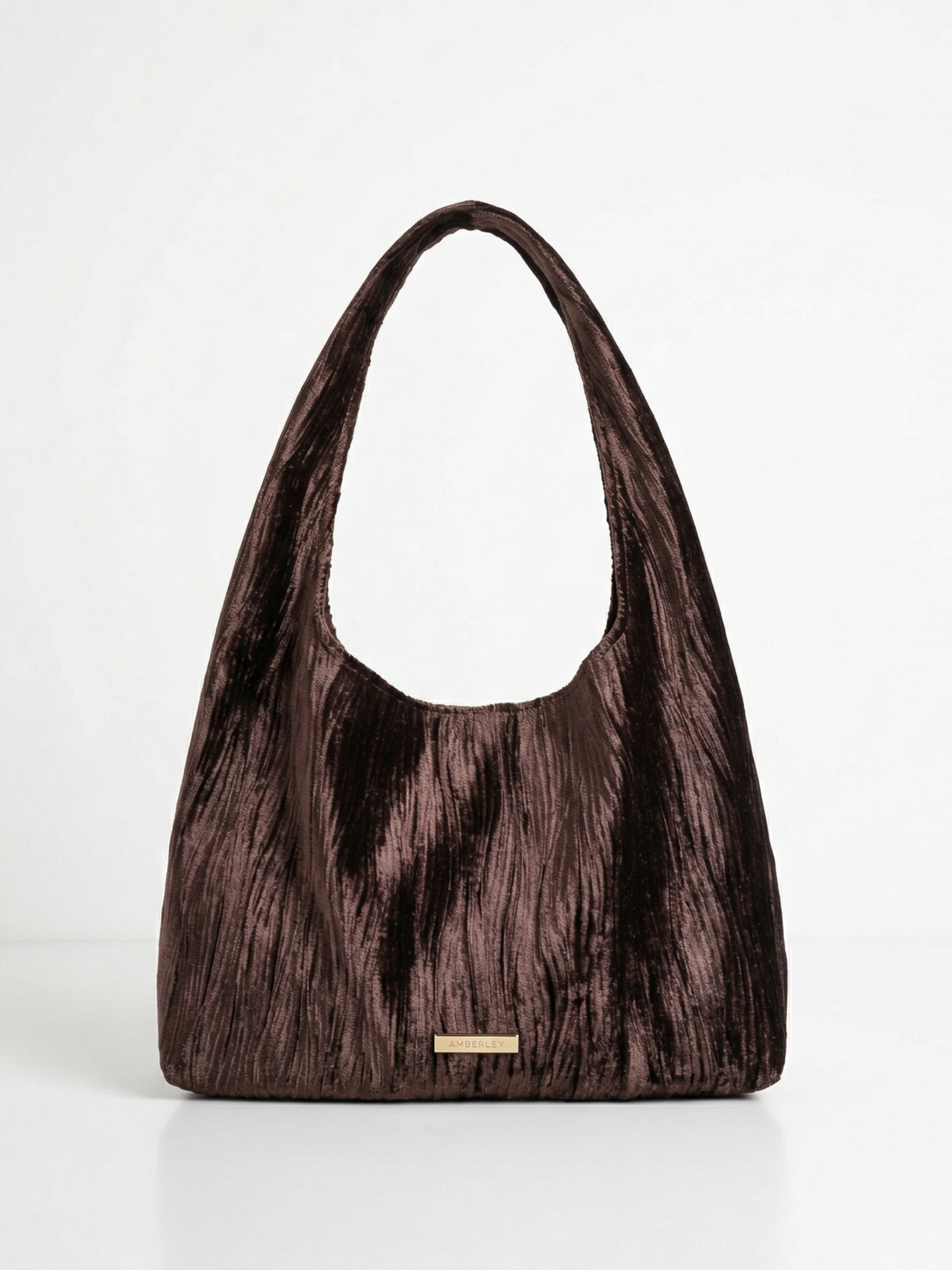 Rome | Velvet Hobo Çanta