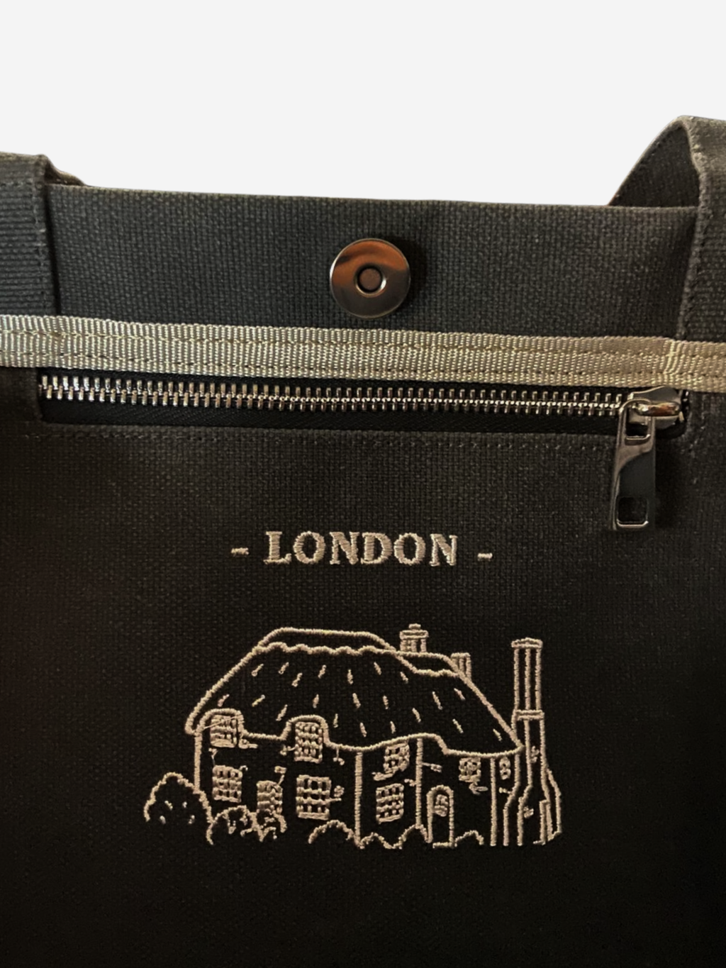 London | Siyah Tote Çanta Maxi İkinci Şans