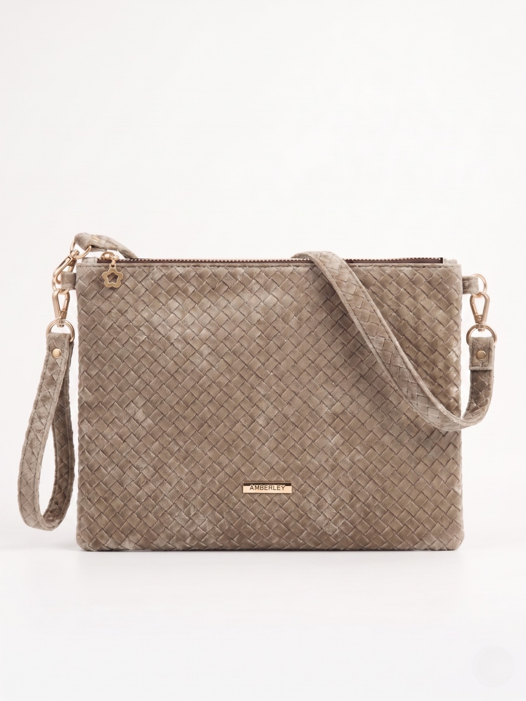 Bej Clutch & Tablet Çantası | Ön Sipariş