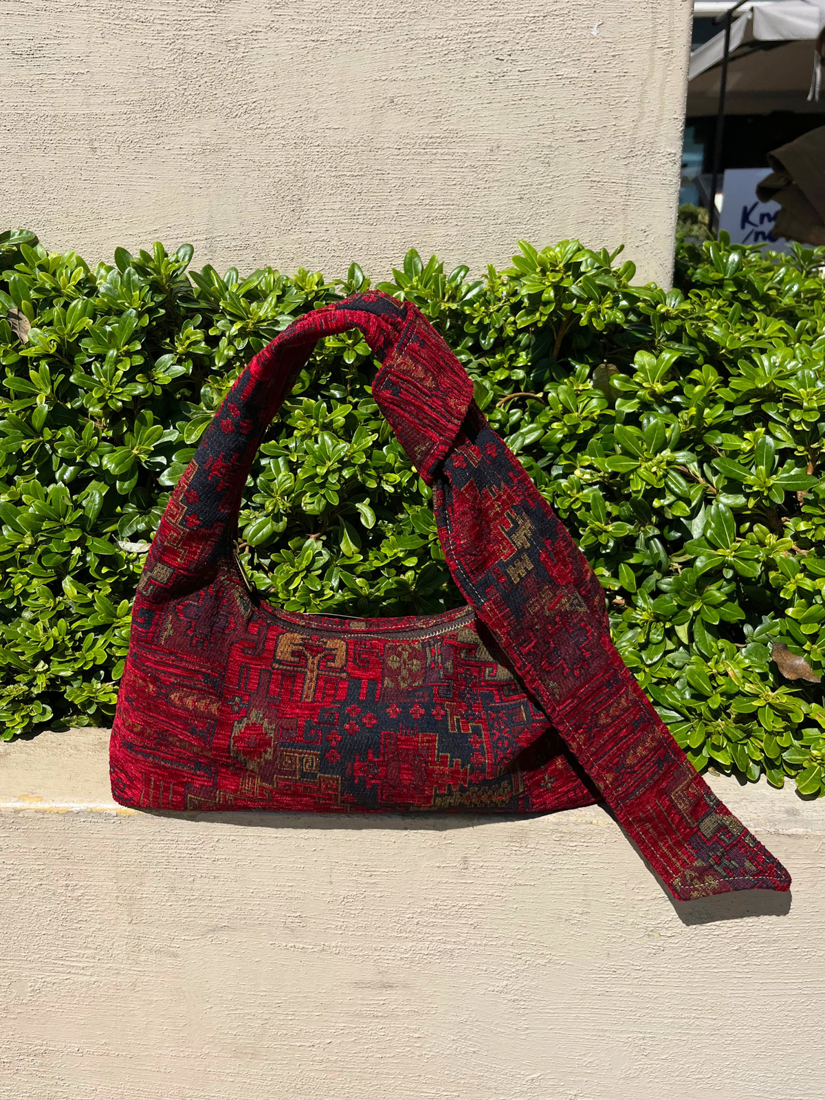 İstanbul | Etnik Desen Hobo Çanta