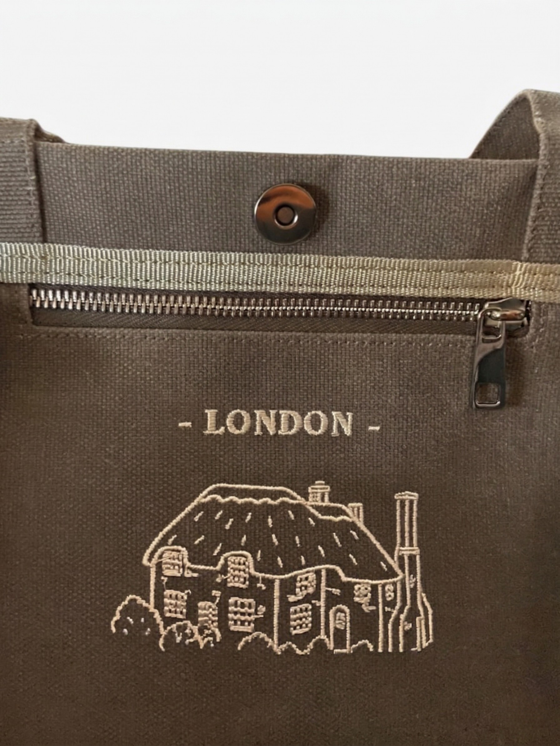 London | Espresso Tote Çanta Mini