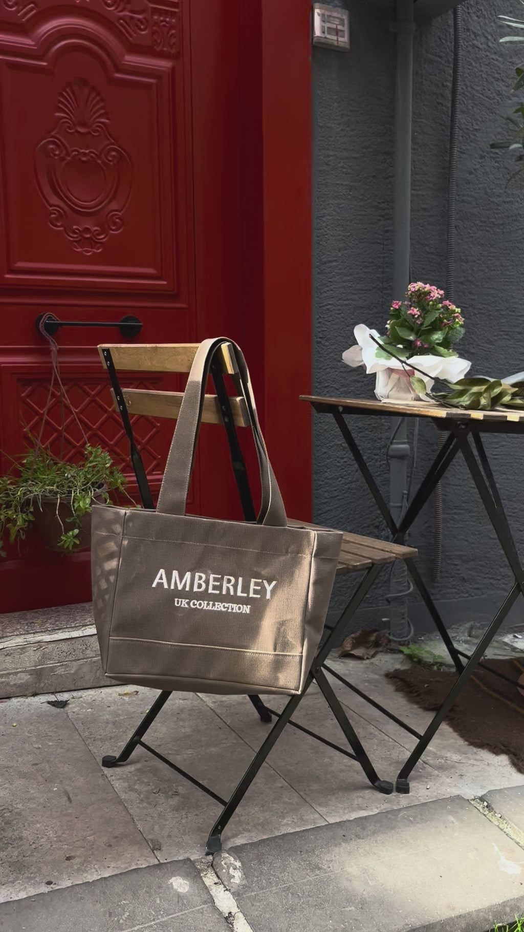 London | Espresso Tote Çanta Mini